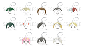 Boku No Hero Academia Movic Keychain Dango