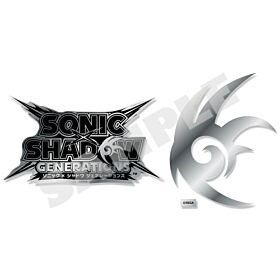 Sonic X Shadow Generations SEGA Tokyo Game Show 2024 Metal Sticker Set