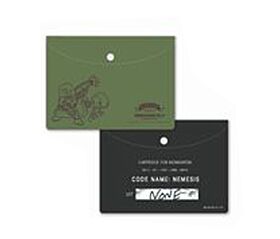 CAPCOM Resident Evil Cafe Goods Flat Pouch