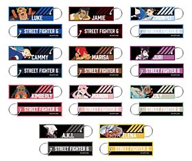 Street Fighter 6 CAPCOM Flight Tag Keychain