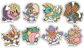 Monster Hunter CAPCOM Tokyo Game Show 2026 MonDefo Die Cut Sticker