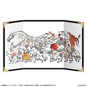 Okami CAPCOM Tokyo Game Show 2026 Mini Folding Screen 10th Anniversary Art