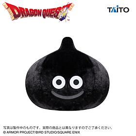 Dragon Quest Taito Prize Item AM BIG Mufu Mofu Plush Slime Dark