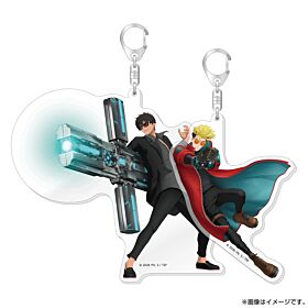 TRIGUN STAMPEDE TV Tokyo Shop BIG Acrylic Keychain