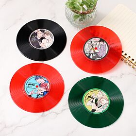 Given Exhibition Autumn 2024 Record Style Coaster