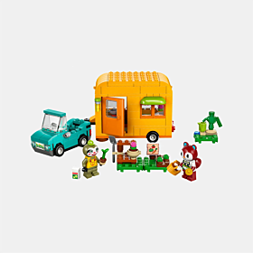 Animal Crossing LEGO Figurine Leif's Caravan and Garden Shop