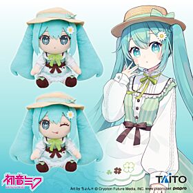 Vocaloid Taito Prize Item Fashion～Country～ Plush Hatsune Miku