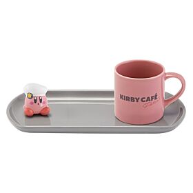 Ichiban Kuji Kirby Cafe PETIT Kuji INDIVIDUAL PRIZE Mug and Plate Set