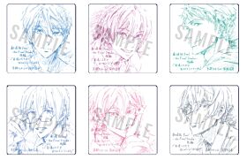 Free! the Final Stroke Part 2 Movie Goods Coasters Vol. 1 Designs