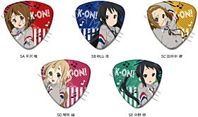 K-On! Vol. 2 Sync Innovation Guitar Pick Shaped Can Badge