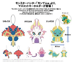 Monster Hunter CAPCOM MonDefo Mascot Keychain