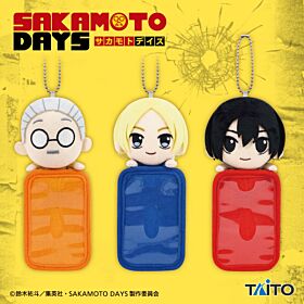 SAKAMOTO DAYS Taito Prize Item Pass Case with a mascot