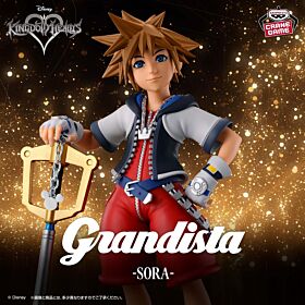 Kingdom Hearts Banpresto Sora Grandista Figurine