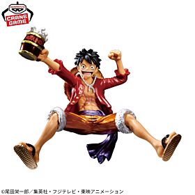 ONE PIECE Banpresto Prize Item Let's have a party, guys!! Figurine MONKEY.D.LUFFY Round One Exclusive