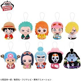 ONE PIECE Banpresto Prize Item Mini Plush Mascot Straw Hat Crew