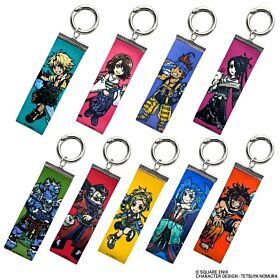 Final Fantasy X Square Enix Character Tag Keychain BLIND PACK