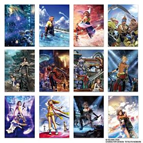 Final Fantasy X Square Enix Mini Clear Poster Set