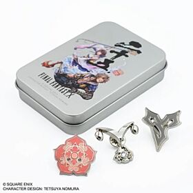 Final Fantasy X Square Enix Accessory Pin Badge Set Tidus and Yuna