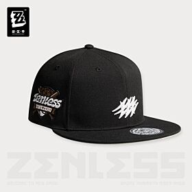 Zenless Zone Zero miHoYo San-Z Studio 2026SS Black Flat Brim / Structured Crown Cap Men's