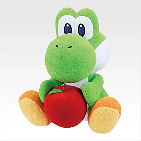 Super Mario Ichiban Kuji with YOSHI Plush Yoshi with Apple