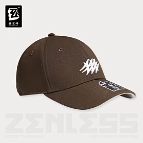 Zenless Zone Zero miHoYo San-Z Studio 2026SS Brown Curved Brim / Rounded Crown Cap Women's