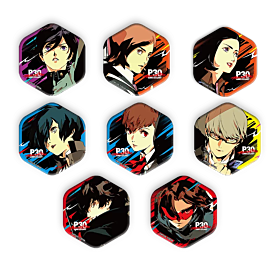 Persona 30th Anniversary SEGA China Exclusive Can Badge Main Key Visual SET