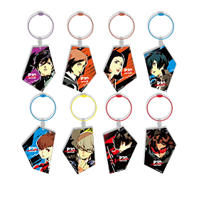 Persona 30th Anniversary SEGA China Exclusive Acrylic Keychain Main Key Visual SET