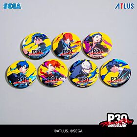 Persona 30th Anniversary SEGA China Exclusive Can Badge Commemorative Illustration B SET