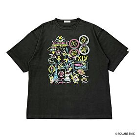 Final Fantasy XIV Square Enix JP FanFest 2026 Lit Baff Apt Eorzea Neon T-Shirt