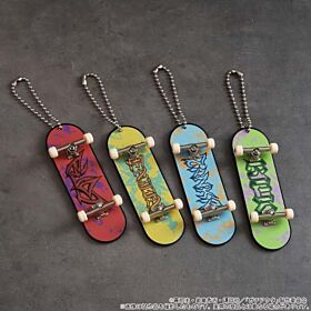 Gachiakuta bones Skateboard Keychain