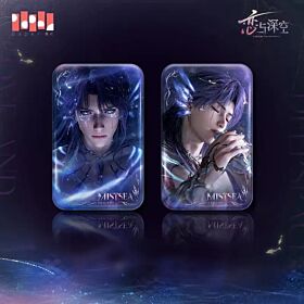 Love and Deepspace Papergames Third Myth God of the Sea Rafayel Square Can Badge
