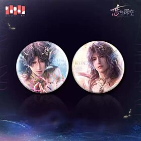 Love and Deepspace Papergames Third Myth God of the Sea Rafayel Can Badge