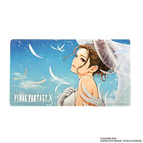 Final Fantasy X Square Enix Playmat Yuna Wedding Dress Foil Stamped Version