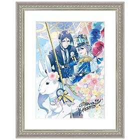 Kuroshitsuji Square Enix G Fantasy 30th Anniversary Original Artwork Framed Replica