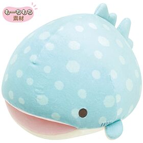 Jinbei-san San-X Jinbei-san & Ice Kurage Collection Super Mochi Perfectly Round Plush Jinbei-san