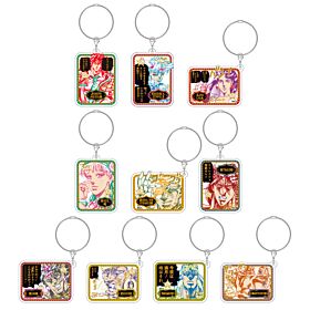 Jojo's Bizarre Adventure THE★JOJO WORLD Wire Keychain Part 2 BLIND PACK
