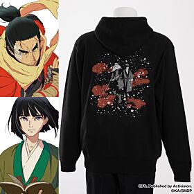 SEKIRO: NO DEFEAT Super Groupies Hoodie Wolf & Kuro