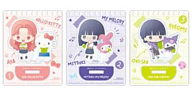 The Guy She Was Interested in Wasn't a Guy at All x Sanrio Characters Kiddy Land Exclusive Chibi Acrylic Stand