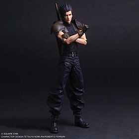Final Fantasy VII Rebirth Square Enix Play Arts Shin Figurine Zack Fair SOLDIER First Class