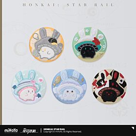 Honkai: Star Rail miHoYo Bunny Shroom & Shroom Bunny Series Embroidered Badge