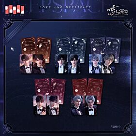 Love and Deepspace Papergames Witnessed By Deepspace Series Photo Card & Sticker Set