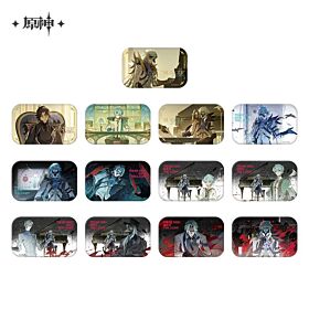 Genshin Impact miHoYo Those Who Shun the Light Series Can Badge Dottore Pantalone SET