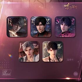 Love and Deepspace Papergames This Very Moment Series Can Badge