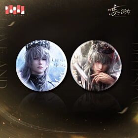 Love and Deepspace Papergames Third Myth King of Darkknight Xavier Can Badge
