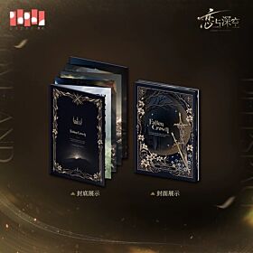 Love and Deepspace Papergames Third Myth King of Darkknight Xavier Folding Booklet