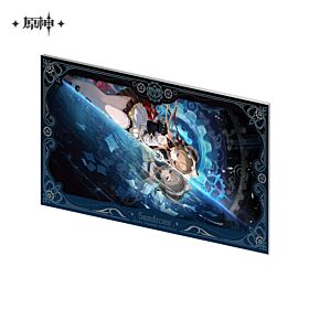 Genshin Impact miHoYo Summer! Homecoming Fontinalia Festival! Stained Glass Lenticular Card Desk Ornament