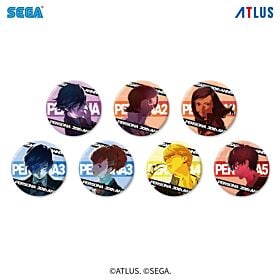 Persona 30th Anniversary SEGA China Exclusive Caution Tape Can Badge BLIND PACK