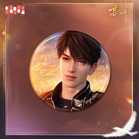 Love and Deepspace Papergames Caleb 2026 Birthday Series Can Badge A