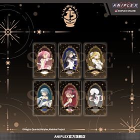 Puella Magi Madoka Magica 15th Anniversary Character Collectible Card SET