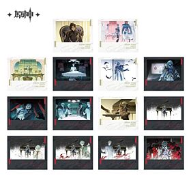 Genshin Impact miHoYo Those Who Shun the Light Series Collectible Card Dottore Pantalone SET